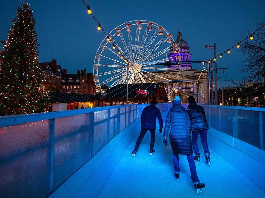 Nottingham Winter Wonderland Sky Skate